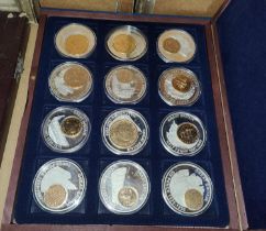 A History of British Coin Set cased