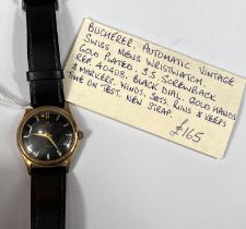 BUCHERER, gents vintage automatic wristwatch