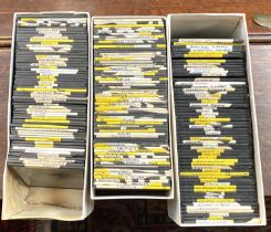 A large collection of lantern slides