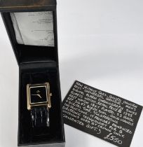 UNIVERSAL GENEVE, quartz alarm chronograph watch, boxed.