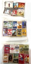 Twenty six vintage cigarette picture packets:  Tiger; London Idol; Golden Deer, mainly with interior