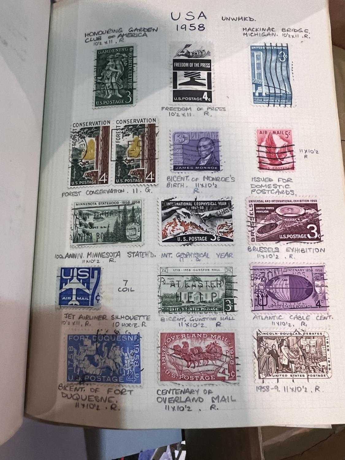 US - a collection of stamps - Image 3 of 5