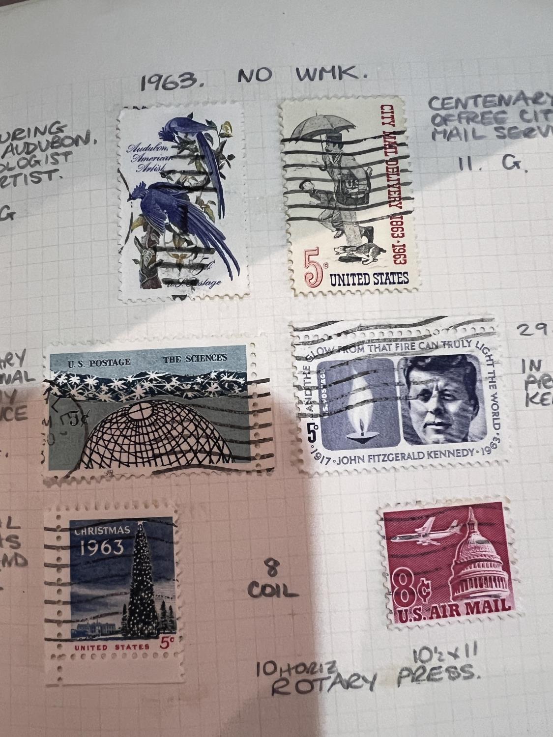 US - a collection of stamps - Image 4 of 5