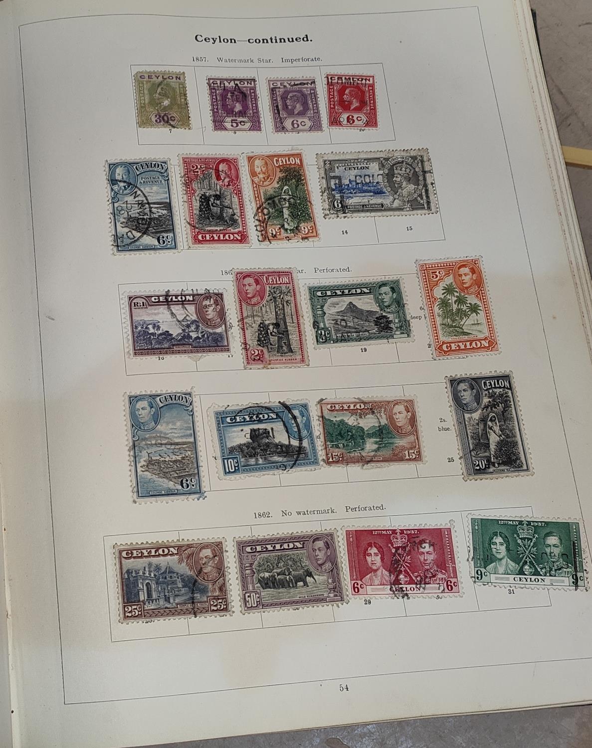 The Standard Postage Stamp Album: a collection of late Victorian and onward Commonwealth stamps - Image 5 of 5