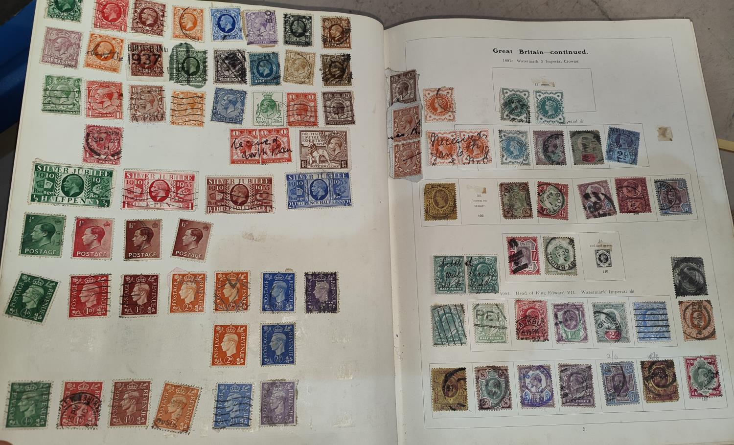 The Standard Postage Stamp Album: a collection of late Victorian and onward Commonwealth stamps - Image 3 of 5