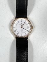 I.W.C. (International Watch Co.) SCHAFFHAUSEN: a c.1975 quartz watch with white dial, black hands