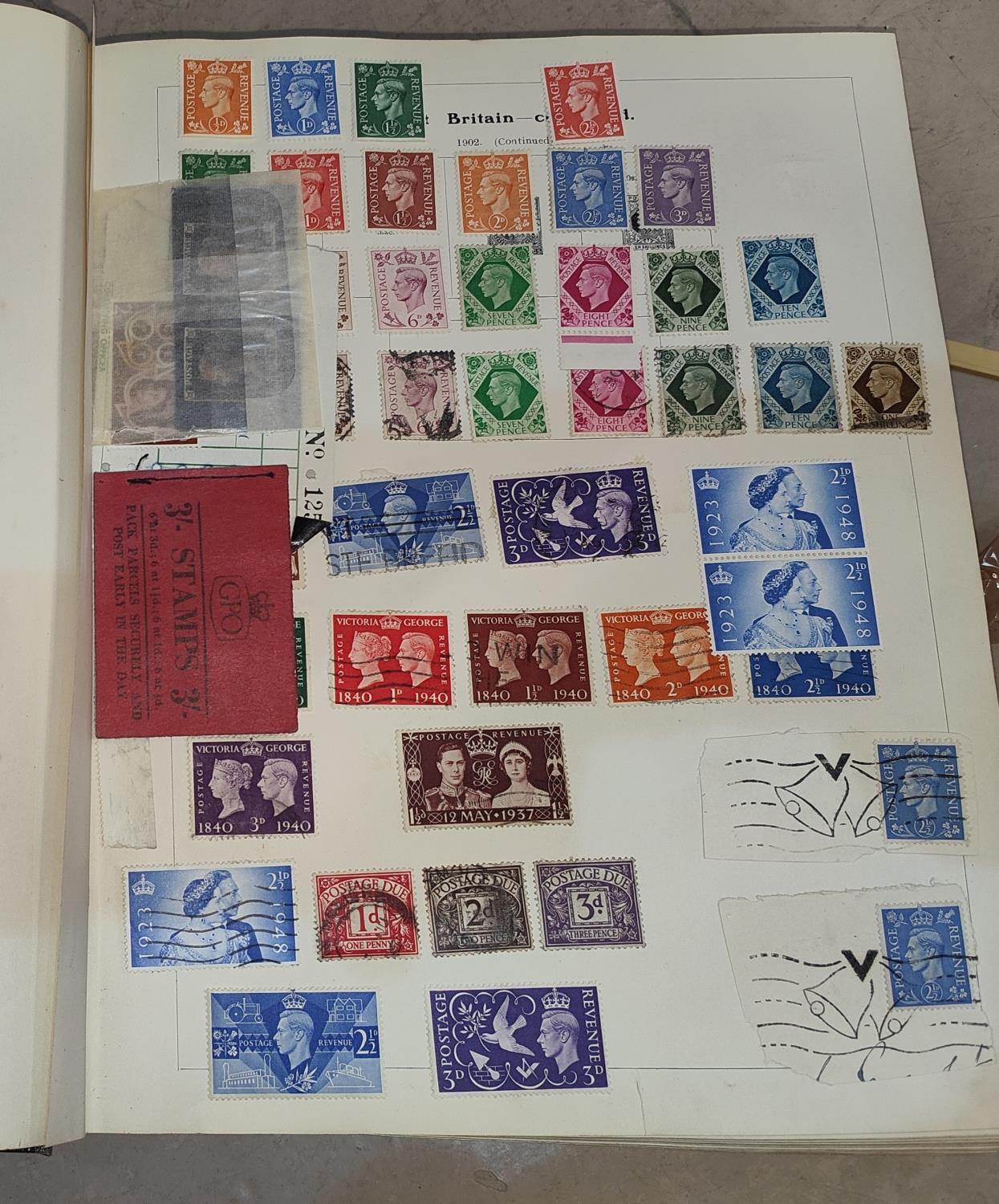 The Standard Postage Stamp Album: a collection of late Victorian and onward Commonwealth stamps - Image 2 of 5