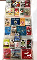 Twenty five vintage picture/unusual cigarette packets:  Ruby Queen; Grand Fleet; Bellboy; etc., some