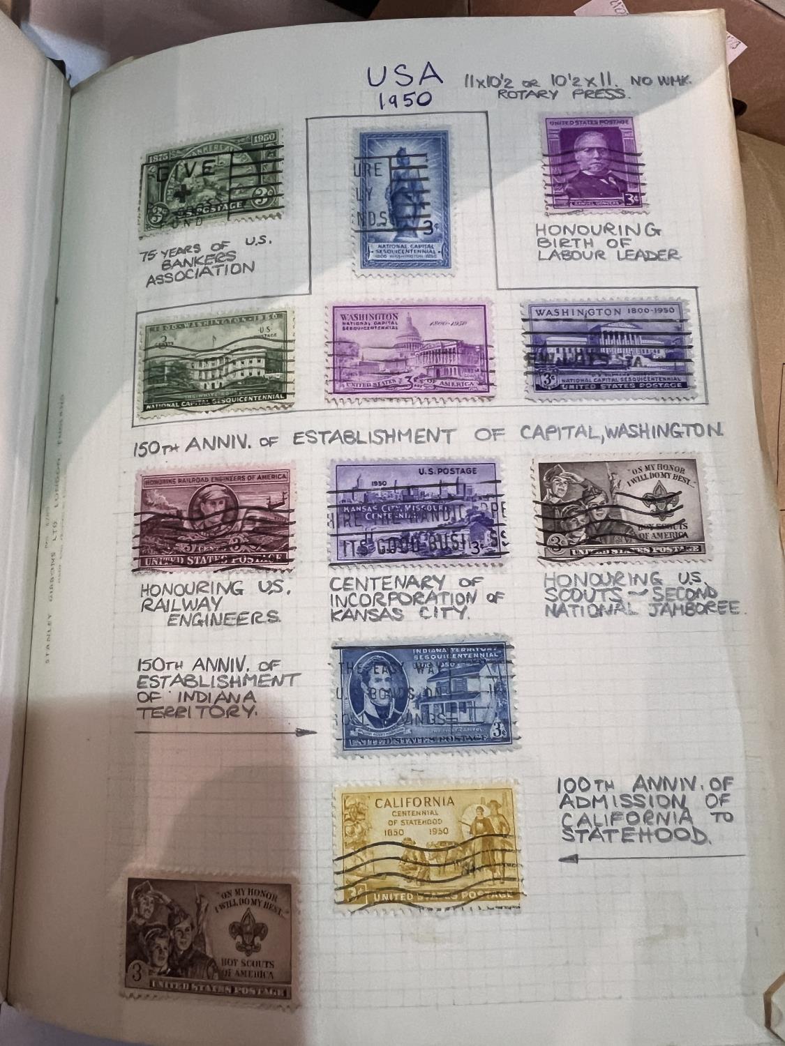 US - a collection of stamps - Image 5 of 5