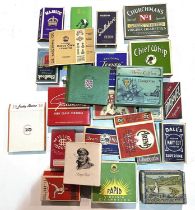 Twenty five picture/unusual cigarette packets:  Army Club; Country Life smoking mixture; Blue Box