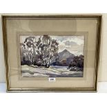 PHYLLIDA LUMSDEN. BRITISH 20TH CENTURY Easingdale. SIgned. Watercolour 9½' x 13½'