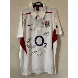 A signed England Rugby World Cup shirt