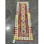 A Choli Kilim carpet runner 1.93m x 0.6m