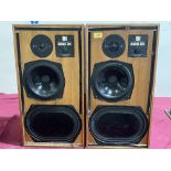 A pair of Kef Reference Series Model 104 three way loud speakers. 25' high. Not tested but will