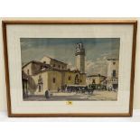 JAMES MILLER. R.S.A; R.S.W. SCOTTISH 1893-1987 Cordoba. Signed twice and inscribed. Mixed media.14½'
