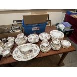 A Wedgwood Lichfield pattern dinner service of 66 pieces