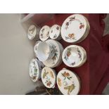 A collection of Royal Worcester Evesham dinnerware