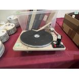 A Garrard AT6 turntable with laboratory series motor. No cabinet. Appears unused