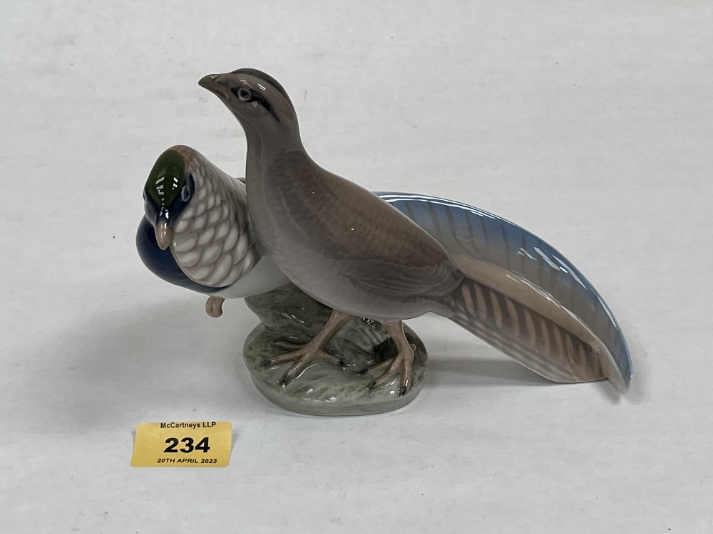 Royal Copenhagen. A bird group, No. 862. 6' high