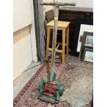 A vintage push mower by Ransomes, Ipswich