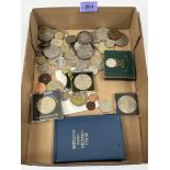 A collection of English coinage