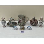 A collection of oriental ceramics