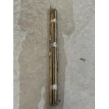 21 brass stair rods