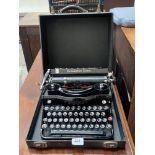 A Remington Rand Model I typewriter