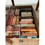 Four boxes of books