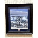 ALICE PERCIVAL. AUSTRALIAN Bn. 1957. A winter landscape. Signed and dated '03. Watercolour and
