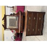 An Edward VII dressing chest. 42' wide
