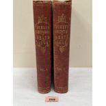 Burke's Visitations of Seats and Arms. Burke (Bernard). 2 vols. Pub: Hurst and Blackett 1858.