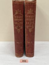 Burke's Visitations of Seats and Arms. Burke (Bernard). 2 vols. Pub: Hurst and Blackett 1858.