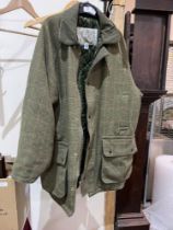 A Country Wear Clothing tweed coat. Size XL.
