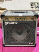 A Carlsbro Rebel guitar amplifier. Not tested, no power lead.
