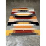 A Kilim style rug 96" x 66".