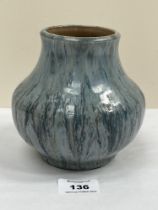 A Studio pottery vase by C.D Nowell Disley Pottery. Signed to base. c.1950. 5¼" high.