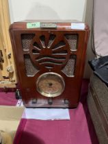 A Bush vintage style radio.