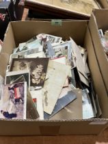 A box of postcards