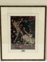 INA KITSON CLARK. BRITISH 1864-1954. Marionettes à Magic. Signed and dated 1935. Signed again and