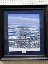 ALICE PERCEVAL. AUSTRALIAN Bn. 1957. A winter landscape. Signed and dated "03. Watercolour and