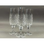 A GROUP OF VARIOUS DRINKING GLASSES