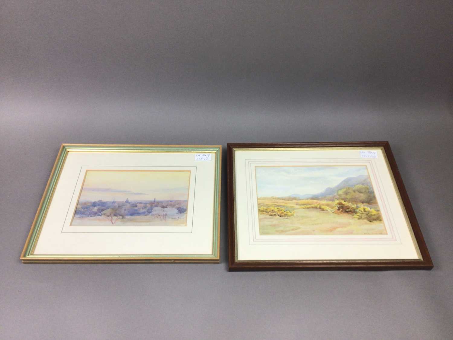 A LOT OF SIGNED DOROTHY BROWN WATERCOLOURS - Image 6 of 7