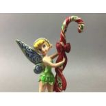 TWO TINKERBELL WALT DISNEY SHOWCASE COLLECTION FIGURES