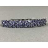 A TANZANITE BANGLE