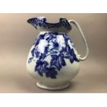 A LOT OF 20TH CENTURY JAPANESE BLUE AND WHITE CERAMICS