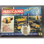 A BOXED MECCANO POWER DRIVE SET AND OTHERS