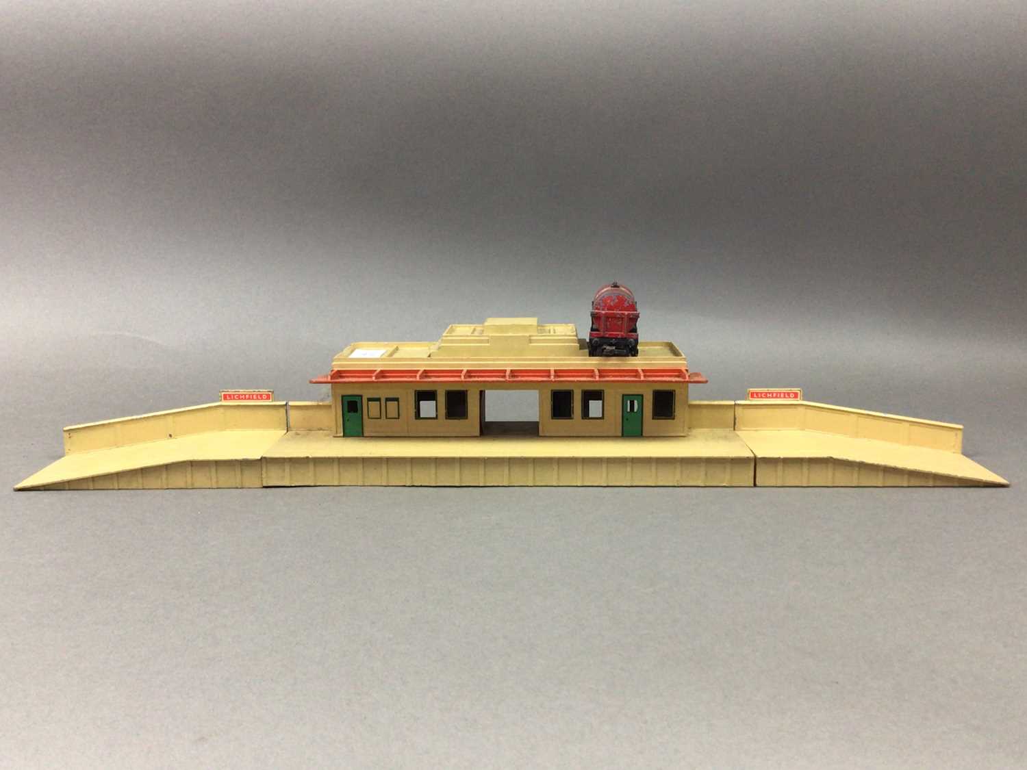 A HORNBY 00 GAUGE STATION