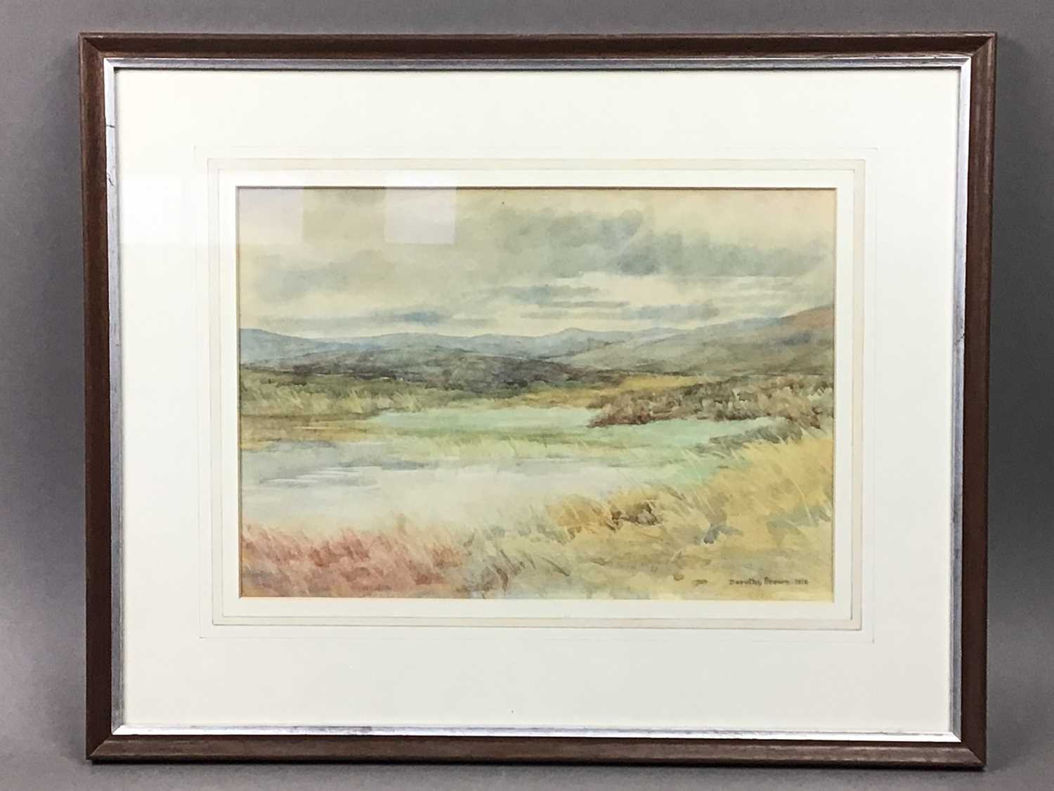 A LOT OF SIGNED DOROTHY BROWN WATERCOLOURS