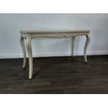 A FRENCH STYLE HALL TABLE